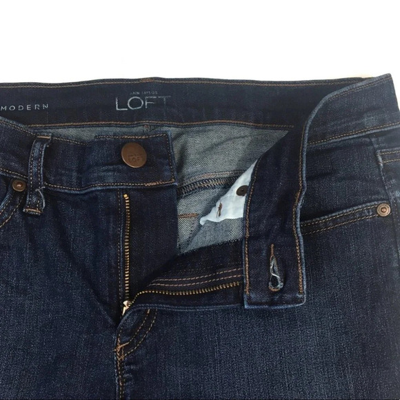 BT1 Ann Taylor LOFT Modern Fit Cropped Shorts 28 - Picture 3 of 4